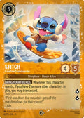 Stitch - Carefree Snowboarder - SEALED Disney Lorcana Promo Cards (DLPC)