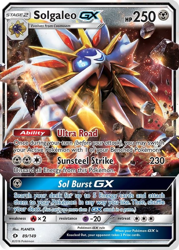 Solgaleo GX - 89/149 - SM Base Set (SM01)