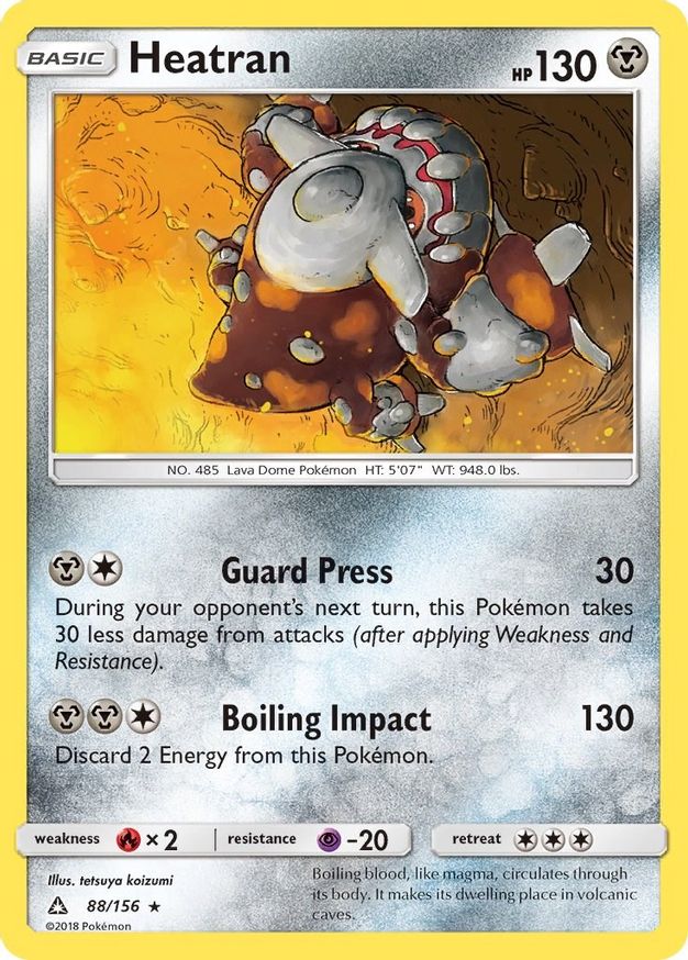Heatran - 88/156 - SM - Ultra Prism (SM05)