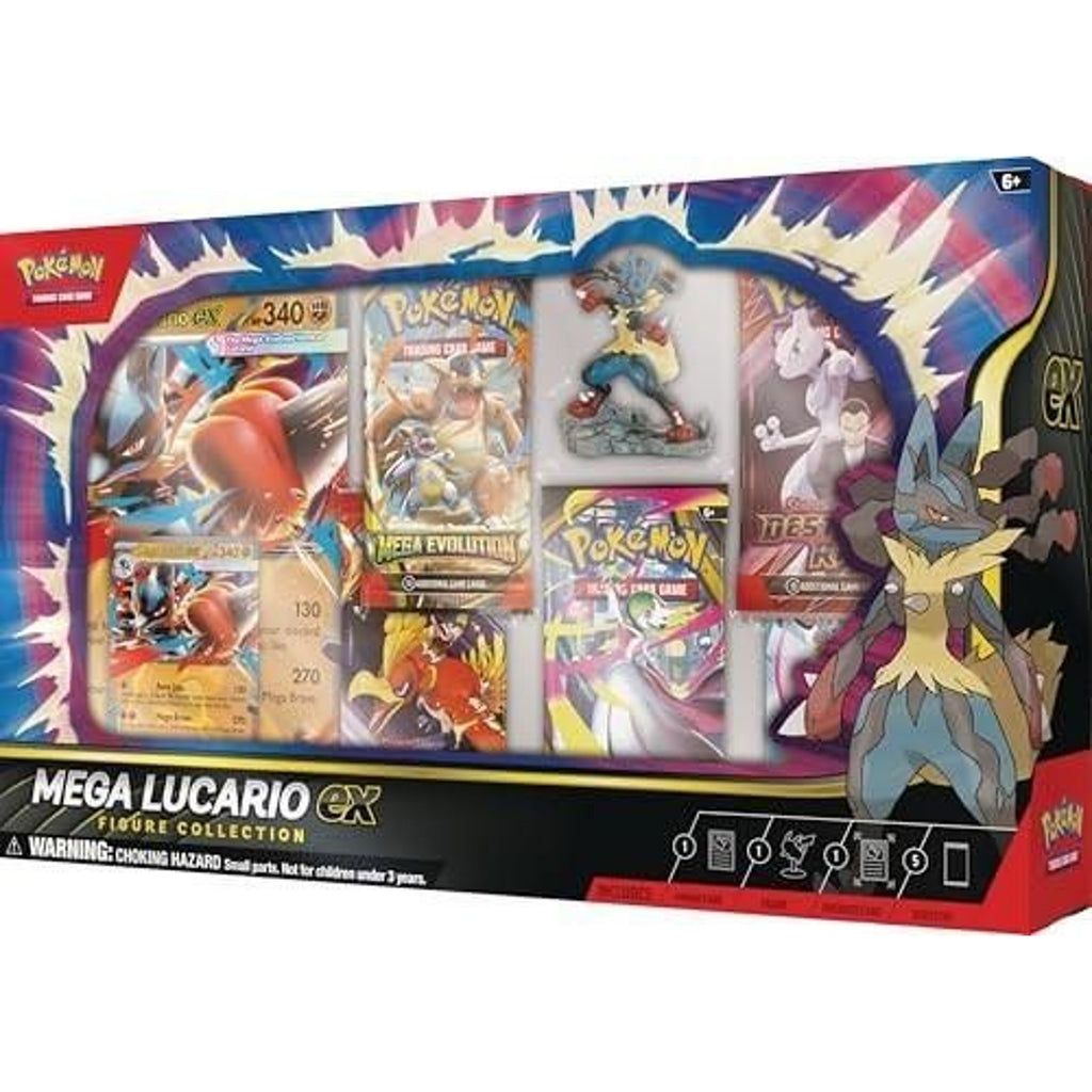 Pokemon TCG: Mega Lucario Ex Figure Collection