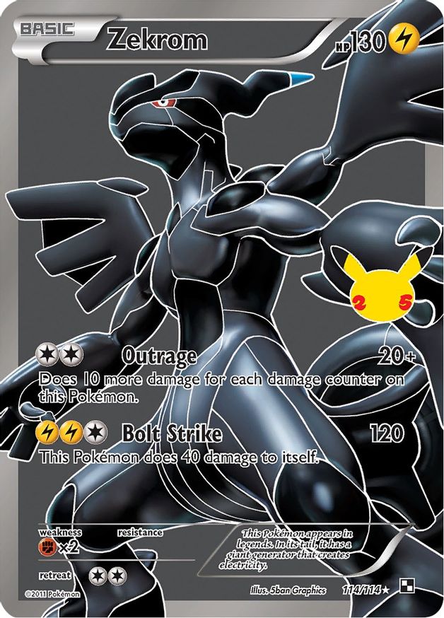 Zekrom - 114/114 - Celebrations: Classic Collection (CCC)