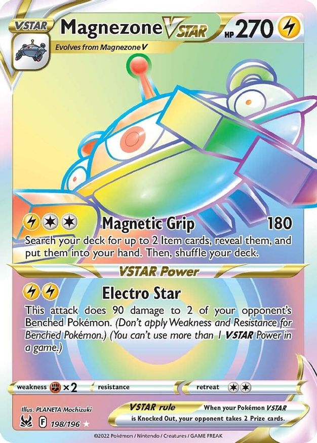 Magnezone VSTAR (Secret) - 198/196 - SWSH11: Lost Origin (SWSH11)