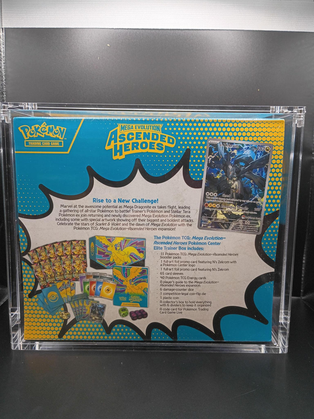 Ascended Heroes Pokemon Center Elite Trainer Box (Exclusive) - ME: Ascended Heroes (ASC) w/Acrylic case
