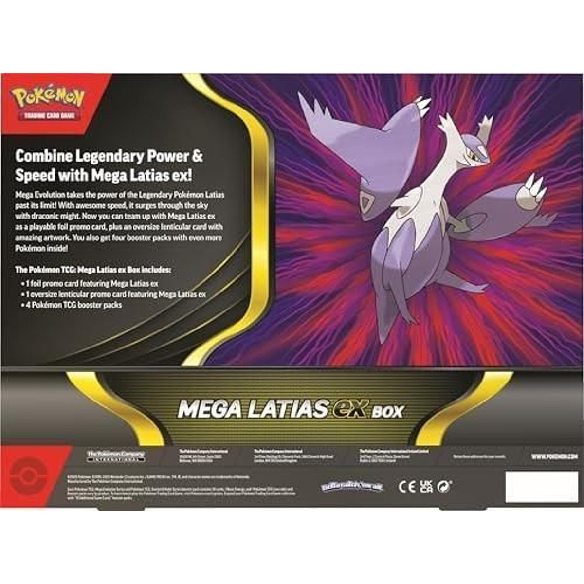 Pokemon TCG: Mega Latias Ex Box