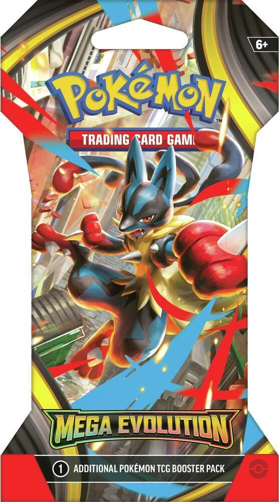 Mega Evolution Sleeved Booster Pack - ME01: Mega Evolution (MEG)