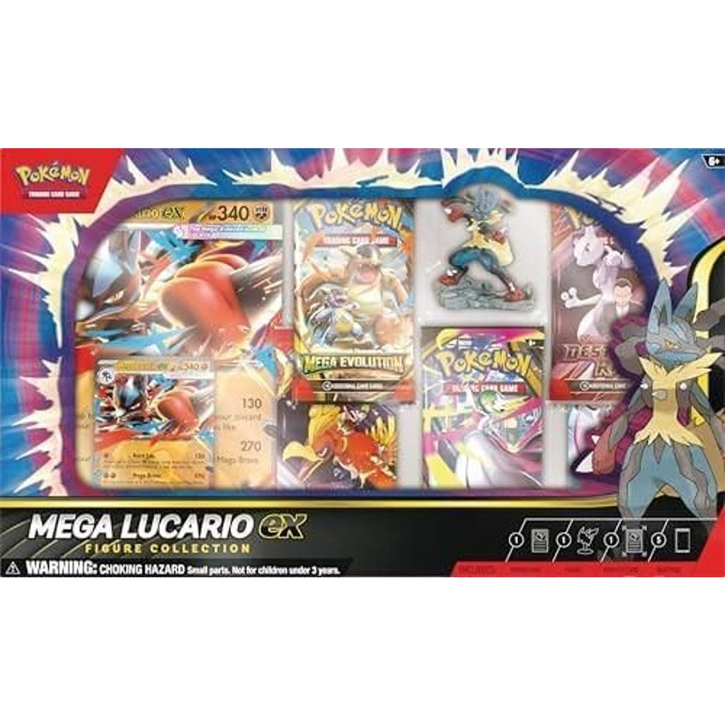 Pokemon TCG: Mega Lucario Ex Figure Collection