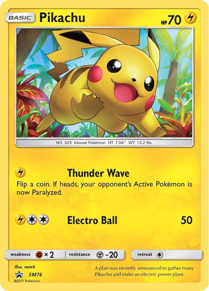 Pikachu - SM76 - SM Promos (SMP)