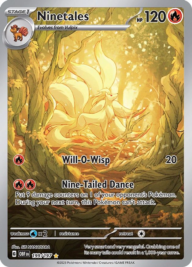 Ninetales - 199/197 - SV03: Obsidian Flames (OBF)