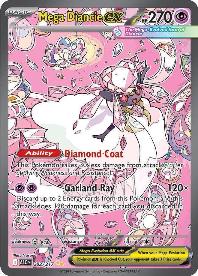 Mega Diancie ex - 282/217 - ME: Ascended Heroes (ASC)