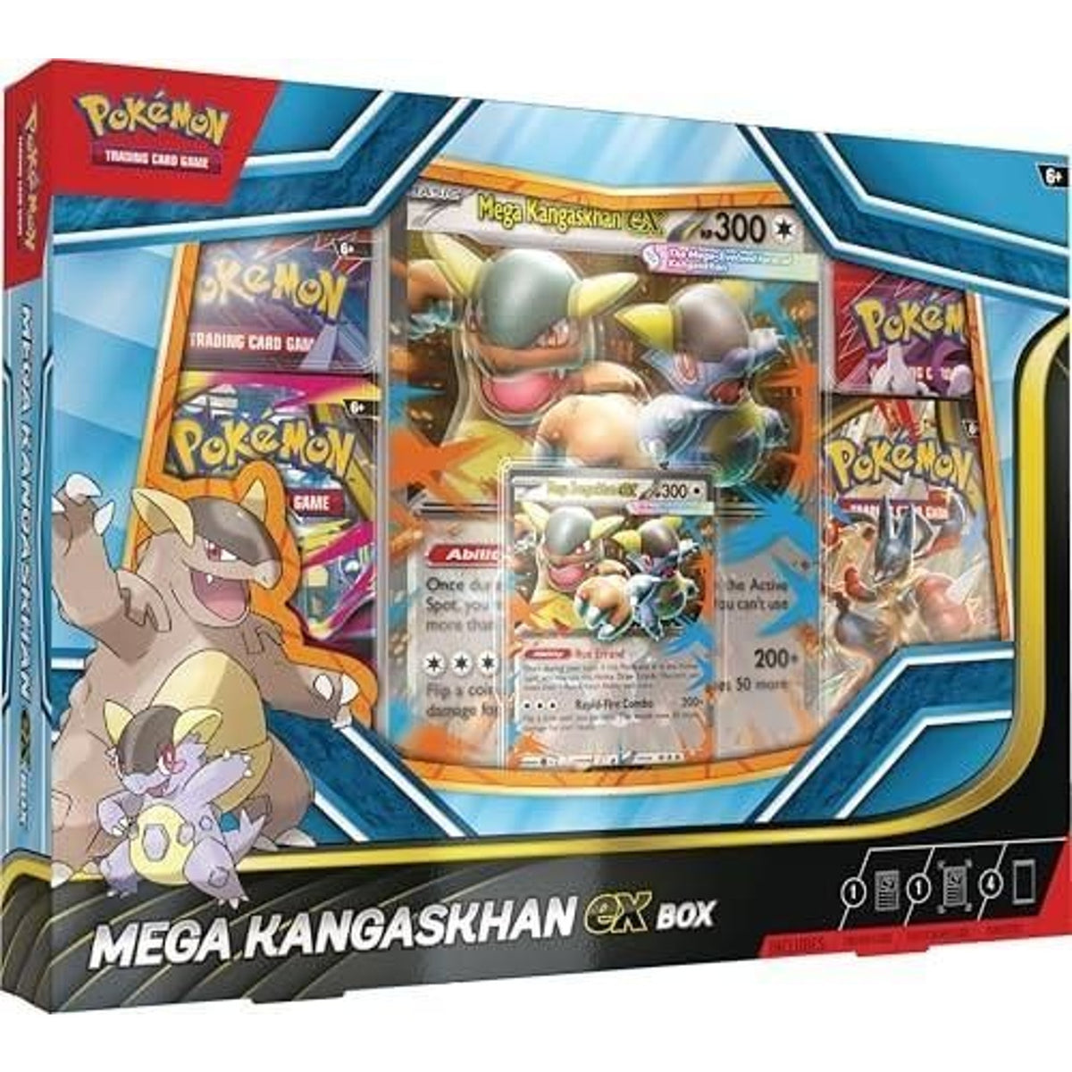 Pokemon TCG: Mega Kangaskhan Ex Box