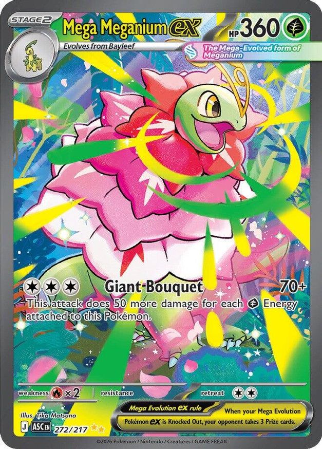Mega Meganium ex - 272/217 - ME: Ascended Heroes (ASC)