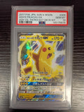 PSA Graded gem mint 10 ASH'S PIKACHU  GX