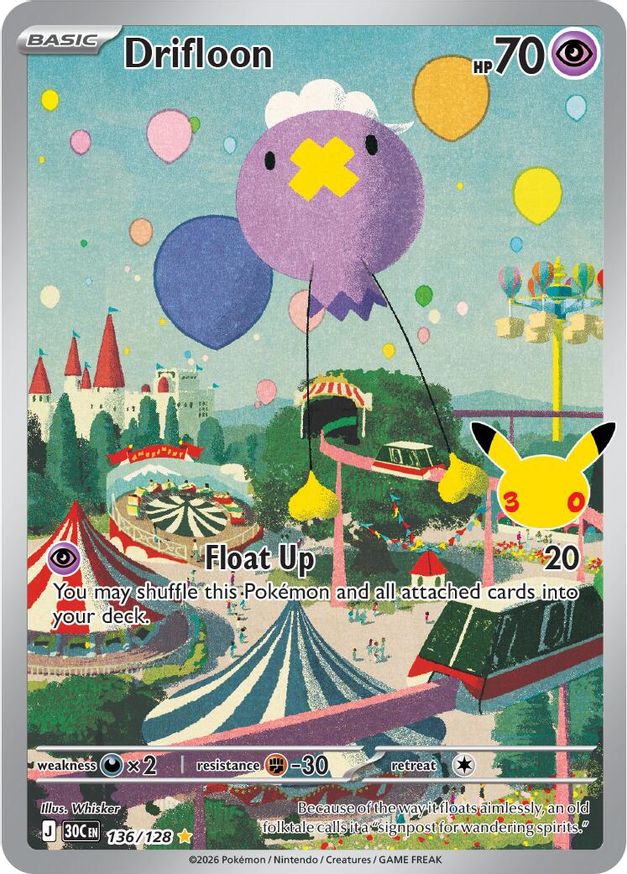 Drifloon - 136/128 - ME: 30th Celebration (30C)