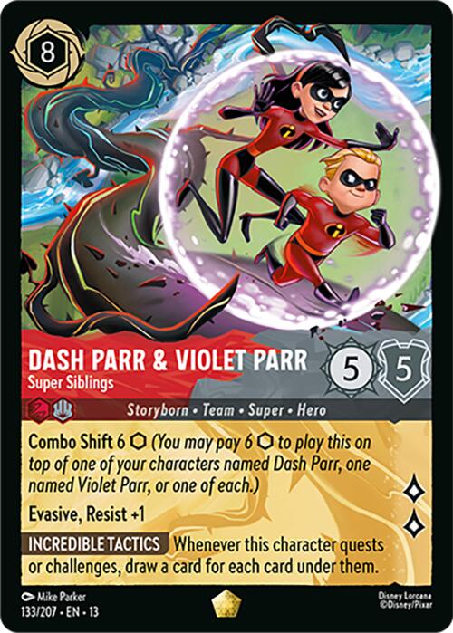 Dash Parr & Violet Parr - Super Siblings - Attack of the Vine! (13)