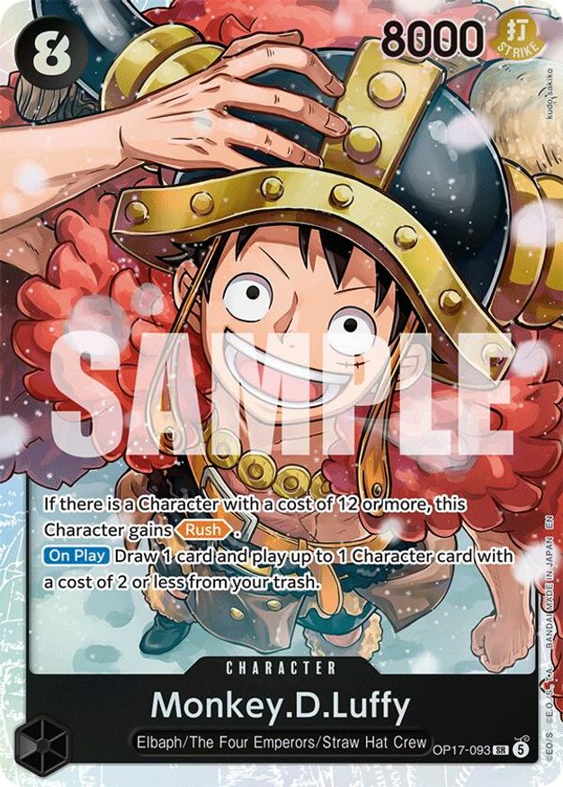 Monkey.D.Luffy (093) - The World's Strongest Warriors (OP17)