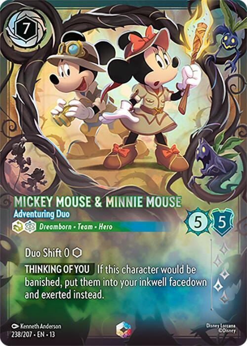 Mickey Mouse & Minnie Mouse - Adventuring Duo (Enchanted) - Attack of the Vine! (13)