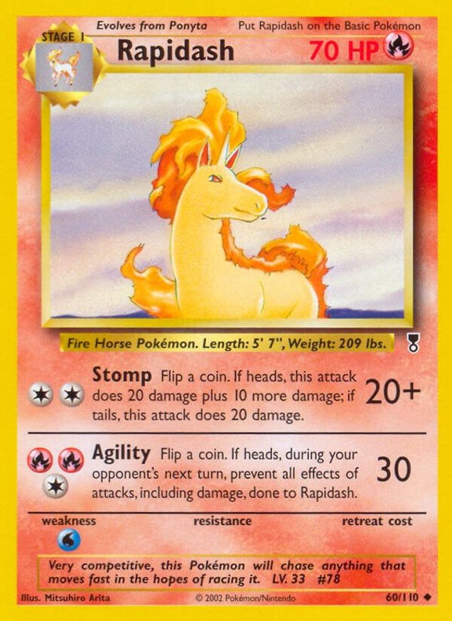 Rapidash - 60/110 - Legendary Collection (LC)