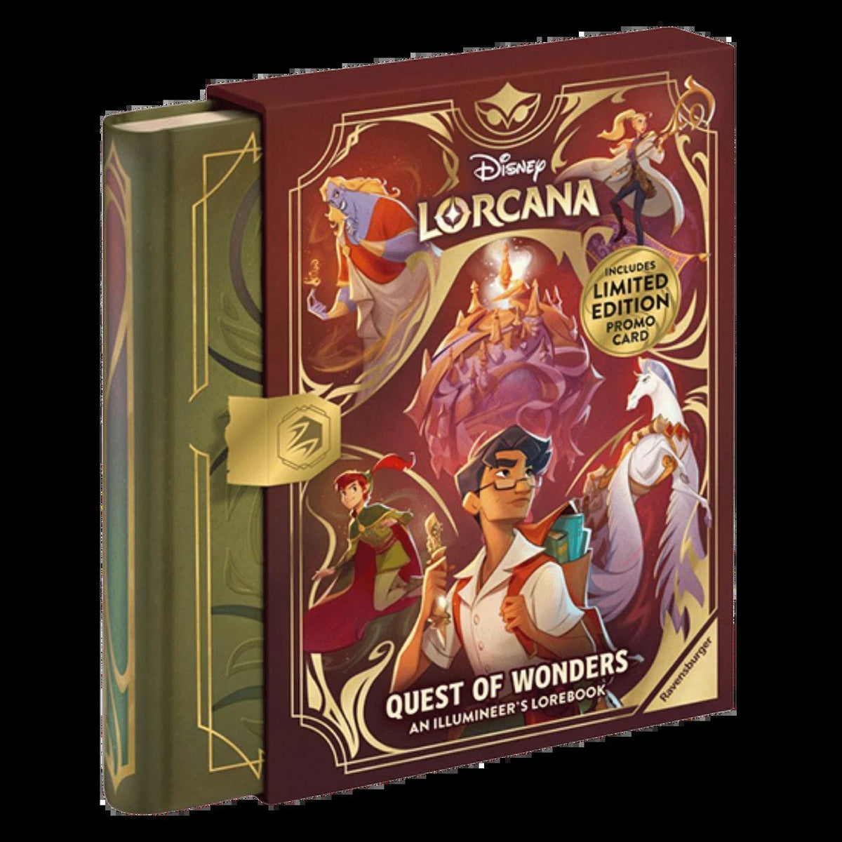 Disney Lorcana D23 2026 Quest Of Wonders Illumineers Lorebook W/ Promo SEALED