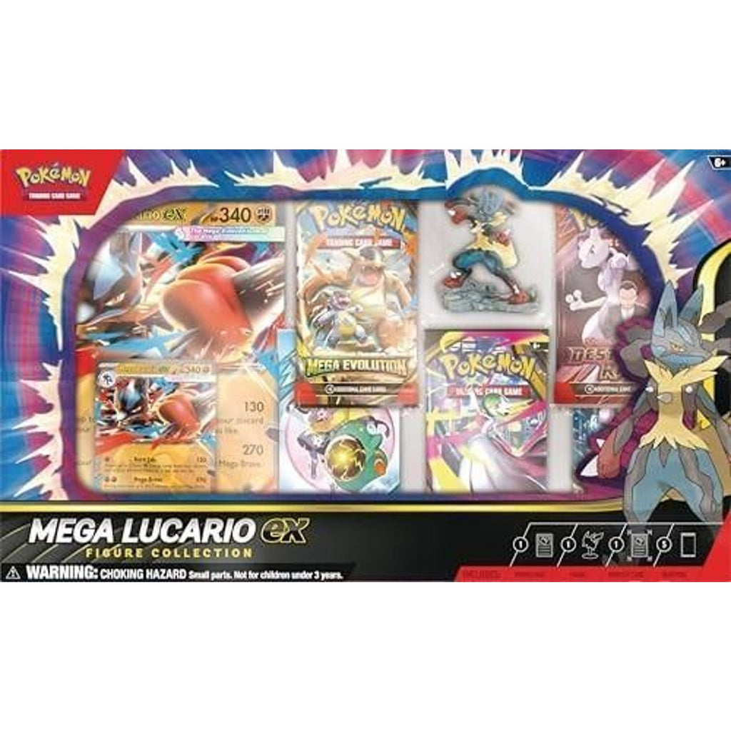 Pokemon TCG: Mega Lucario Ex Figure Collection