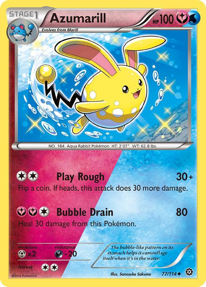 Azumarill - XY - Steam Siege (STS)