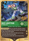 Buzz Lightyear - Providing Cover (Prerelease Promo) - Disney Lorcana Promo Cards (DLPC)