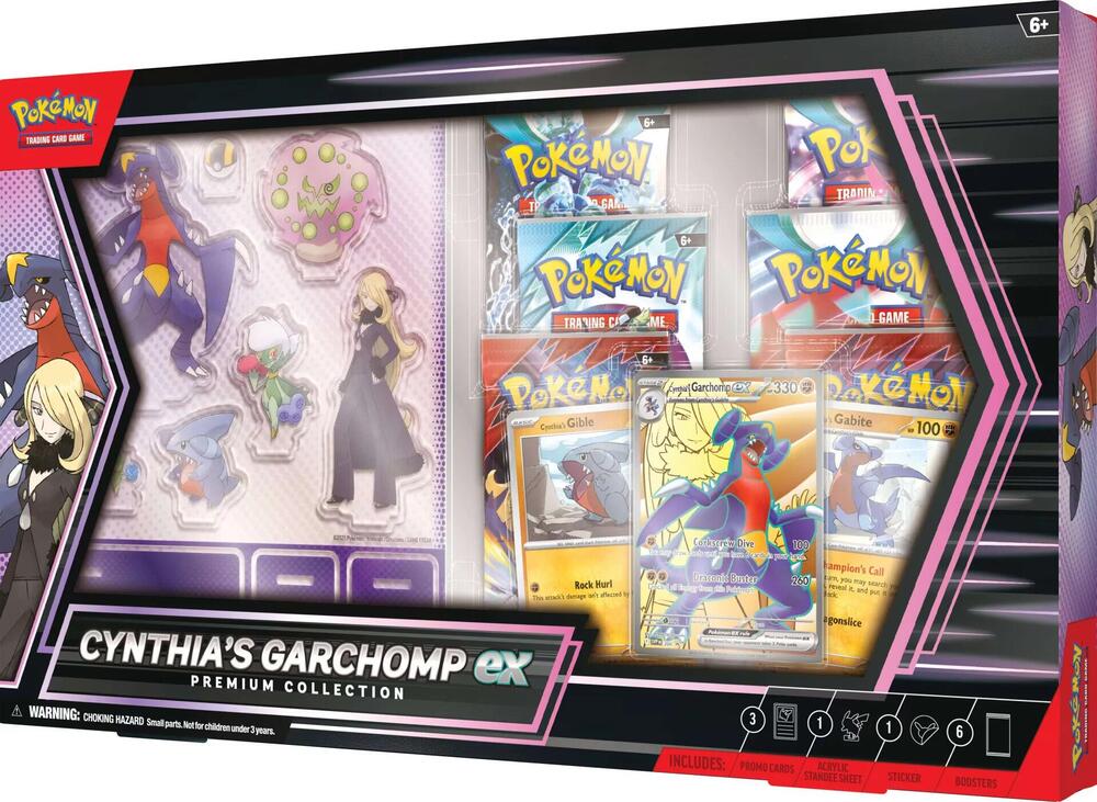 Cynthia's Garchomp ex Premium Collection - Miscellaneous Cards & Products (MCAP)
