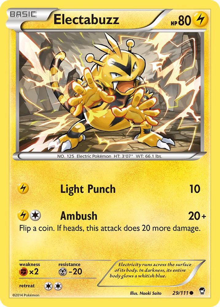 Electabuzz - XY - Furious Fists (FFI)