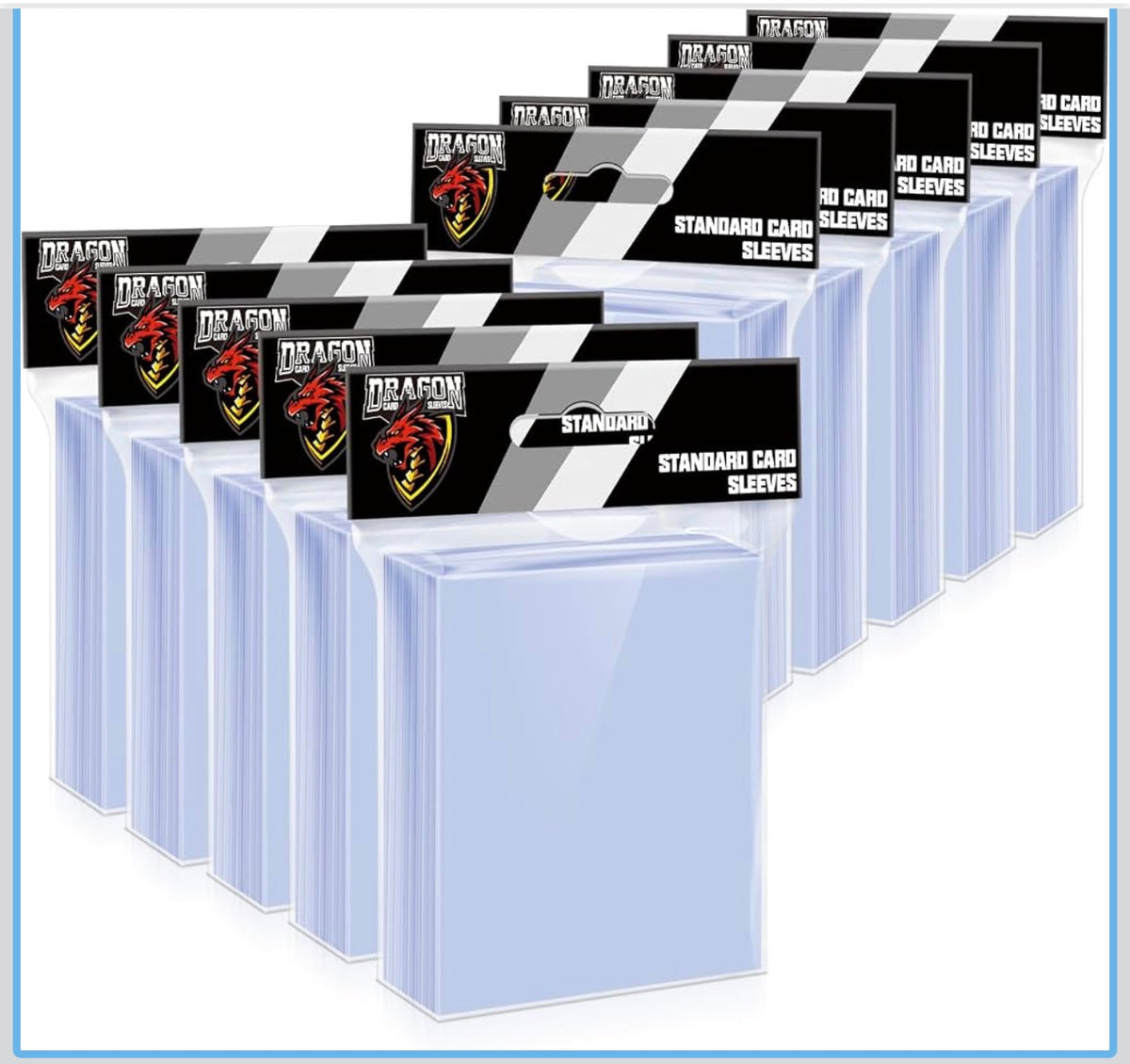 Soft Card Penny Sleeves - Standard (100-Pack) - Dragon Defender