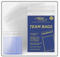 DEDC 100 Pcs Team Bags for Trading Cards, Team Bag Fit 3x4inch 35PT