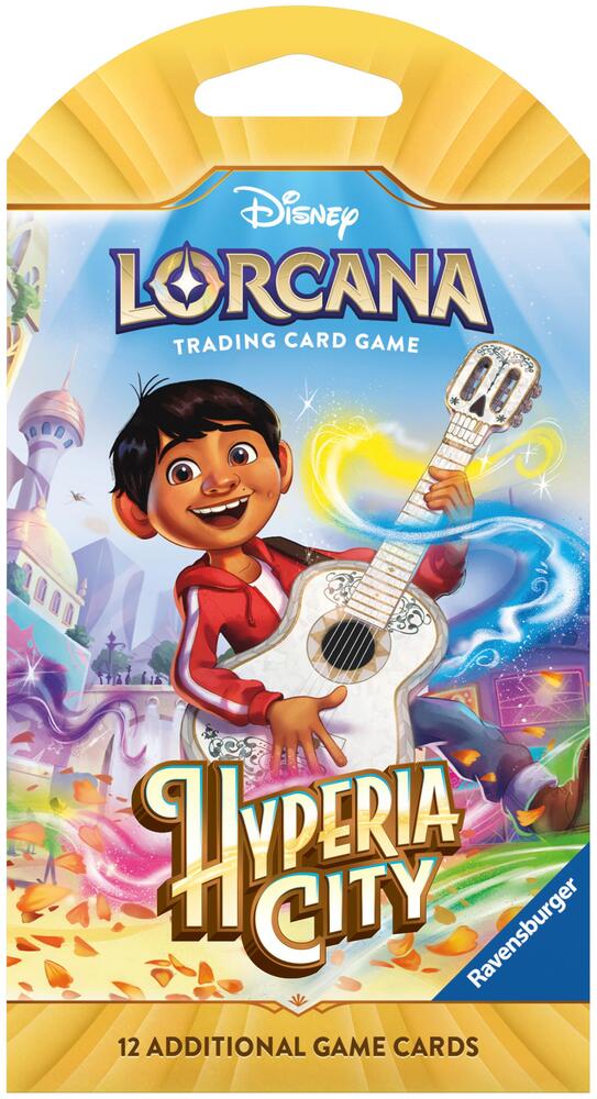 Disney Lorcana: Hyperia City Sleeved Booster Pack - Hyperia City (14)