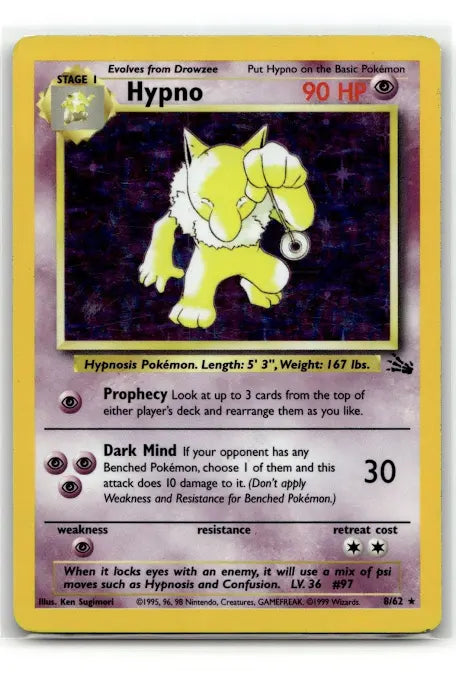 Hypno (8) - Fossil (FO)