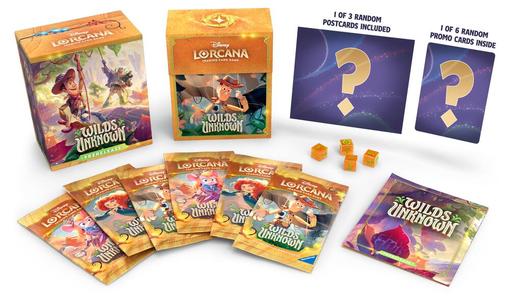 Disney Lorcana: Wilds Unknown Prerelease Box - Wilds Unknown (12)