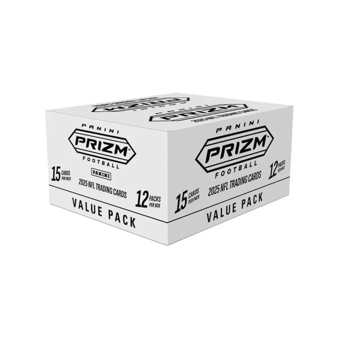 Panini 2025 Prizm Football Trading Cards Fat Pack 12ct Box