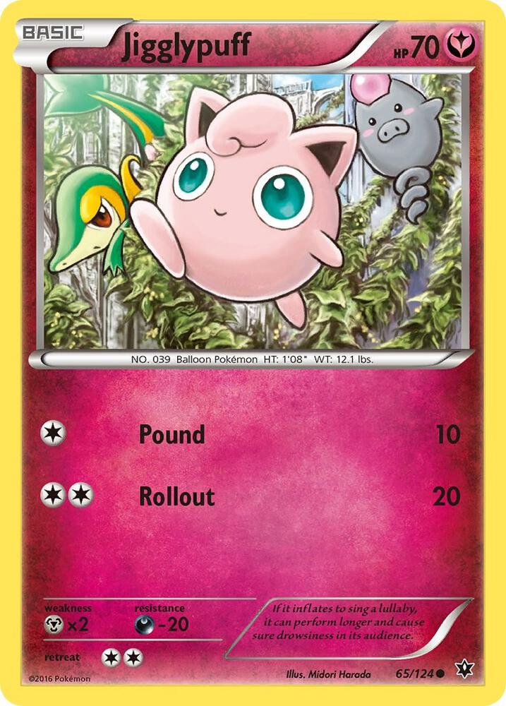 Wigglytuff & Jigglypuff- XY - Fates Collide (FCO)