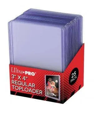 3" x 4" Clear Regular Toploader (25-Count) - Ultra Pro Toploaders (UPTL)