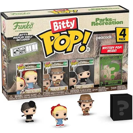 Bitty Pop! Parks and Recreation 4-Pack Series 3