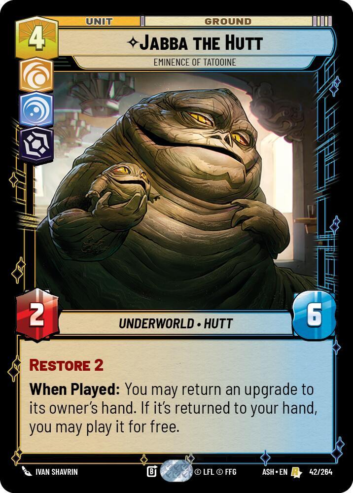 Jabba the Hutt - Eminence of Tatooine - Ashes of the Empire (ASH)