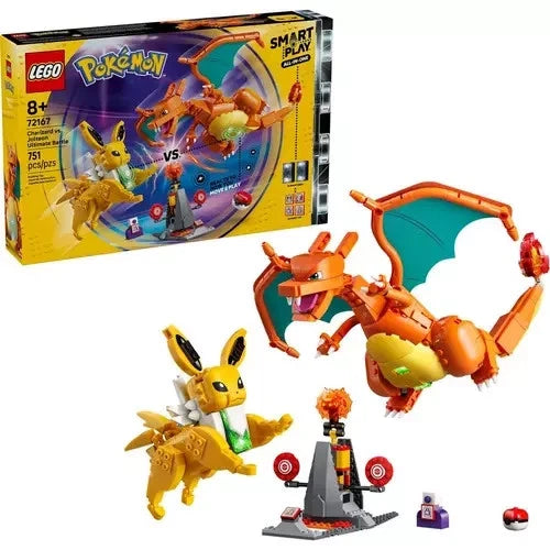 LEGO SMART Play: Charizard vs. Jolteon Ultimate Battle 72167 Set