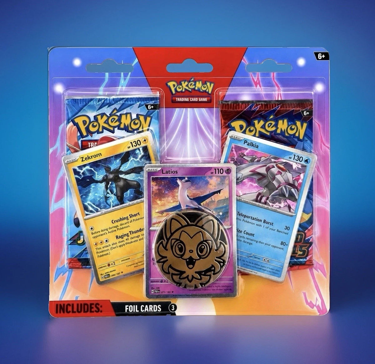 Pokemon 2-Pack Blister [Latios Zekrom Palkia] Destined Rivals Journey Together   poketherapy (245)