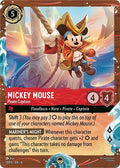 Mickey Mouse - Pirate Captain (Disney Cruise Promo) - Disney Lorcana Promo Cards (DLPC)