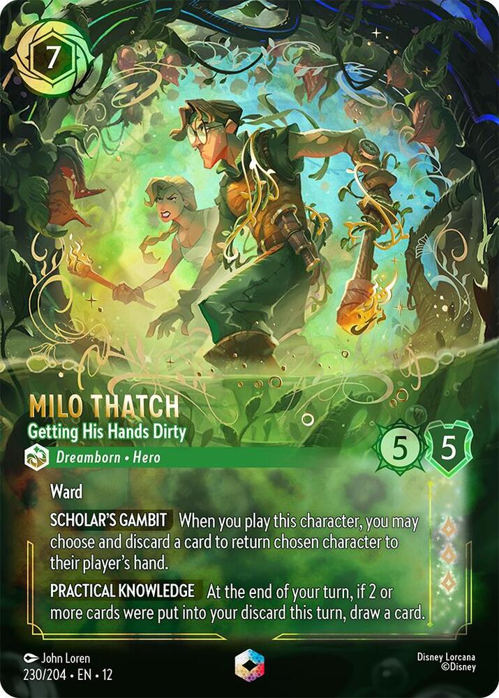 Milo Thatch - Getting His Hands Dirty (Enchanted) - Wilds Unknown (12)