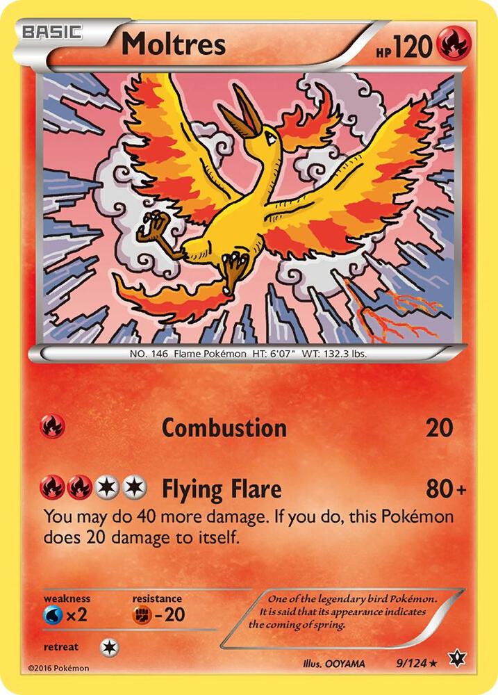Moltres - XY - Fates Collide (FCO)