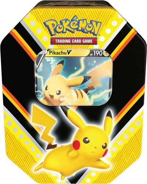 V Powers Tin [Pikachu V] (International Version) - Miscellaneous Cards & Products (MCAP)