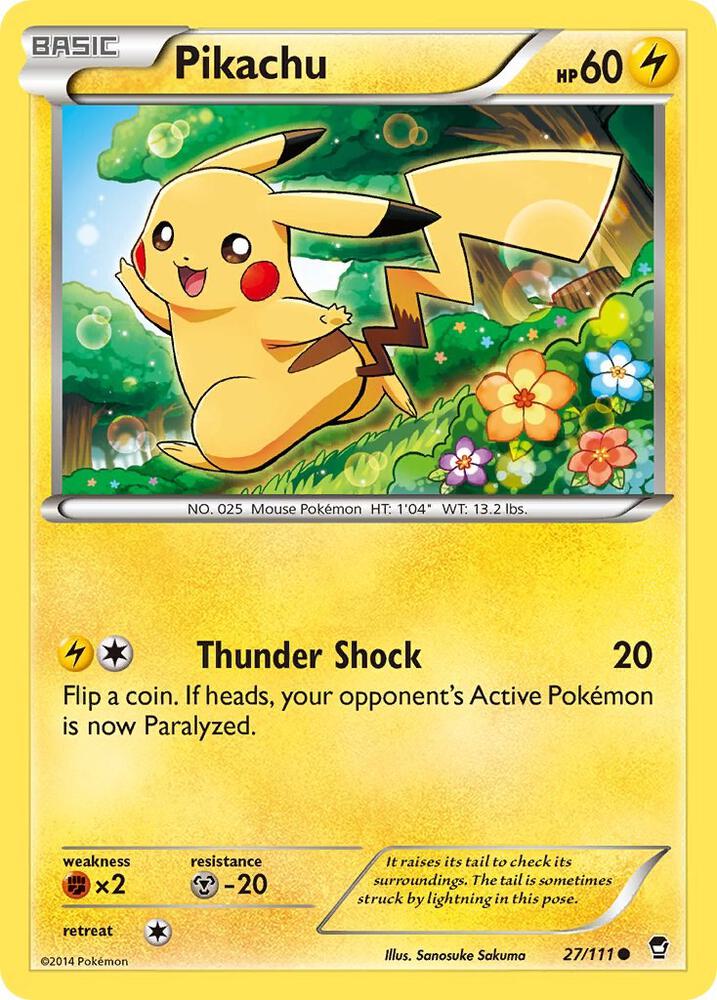 Pikachu - XY - Furious Fists (FFI)