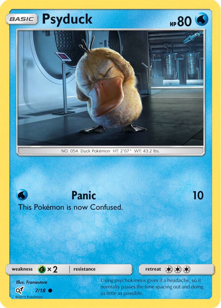 Psyduck (Holo Common) - Detective Pikachu (DEP)