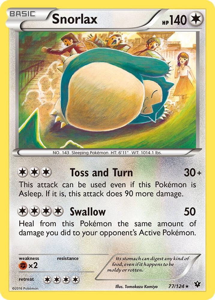Snorlax - XY - Fates Collide (FCO)