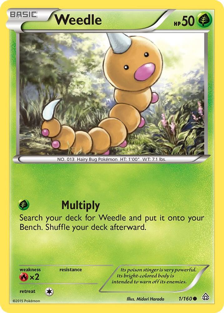 Weedle - XY - Primal Clash (PRC)