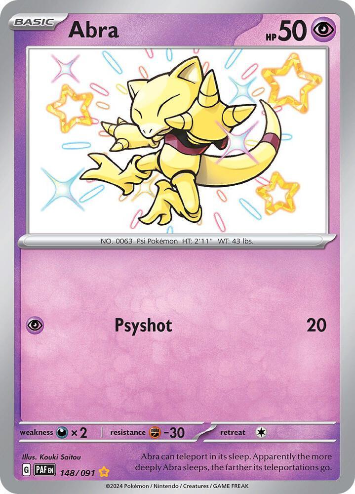 Abra - SV: Paldean Fates (PAF)