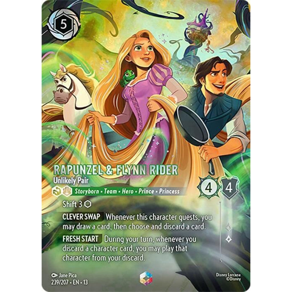 Rapunzel & Flynn Rider - Unlikely Pair (Enchanted) - Attack of the Vine! (13)