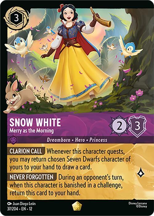 Snow White - Merry as the Morning (Foil) - Wilds Unknown (12)